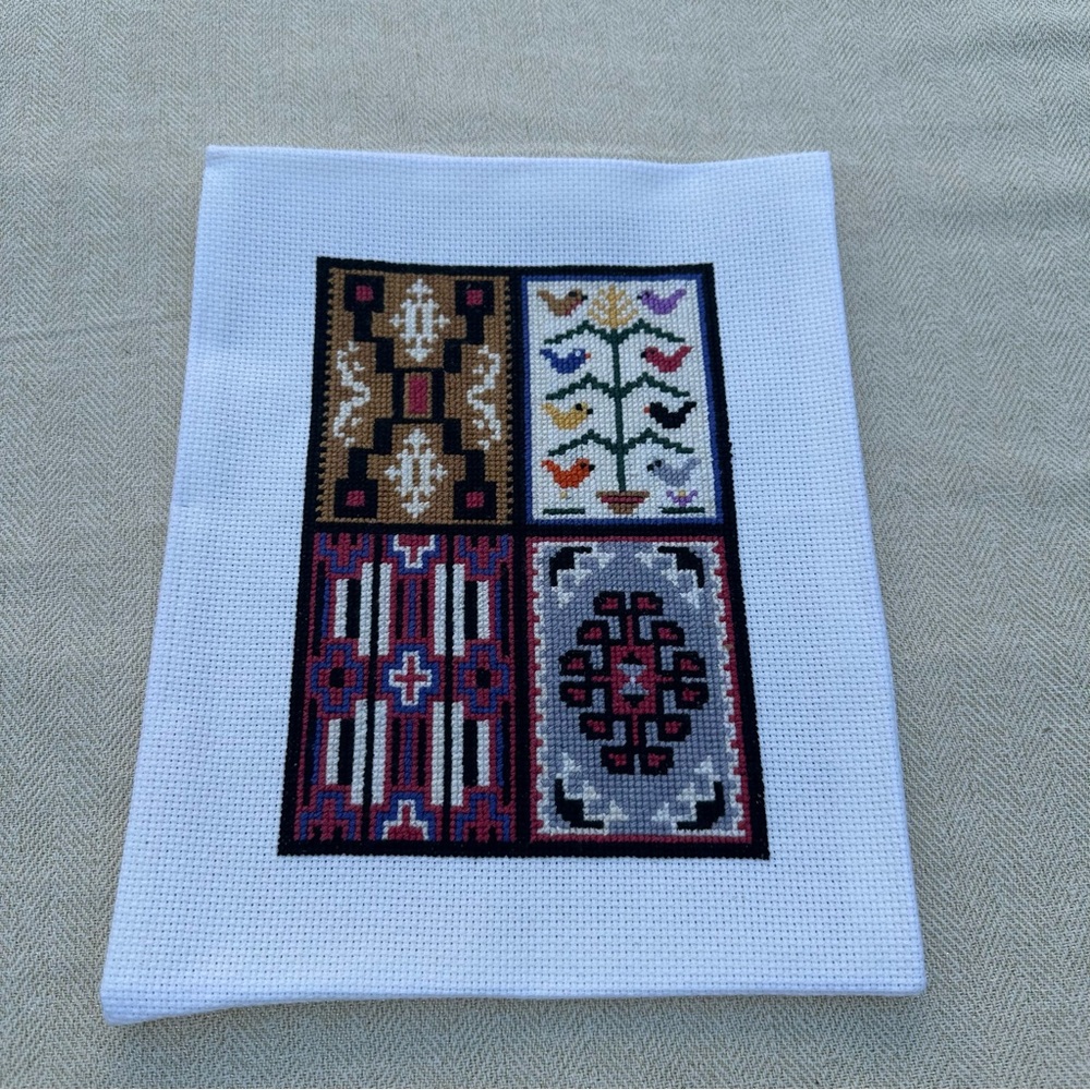 Cross Stitch Rugs of the Southwest Finished